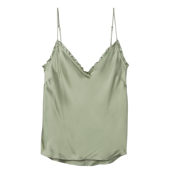 Wilfred Ruffle Camisole lime green S - Picture 1 of 1